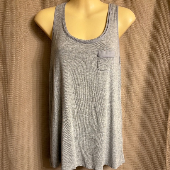 WHBM Flowing Tank Top Gray Women's XS - Picture 1 of 5